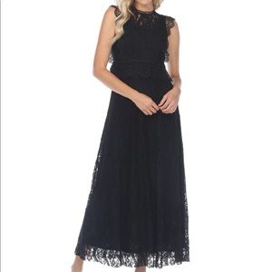 Johnny Was Zanda Lace Maxi Slip Dress. NWT